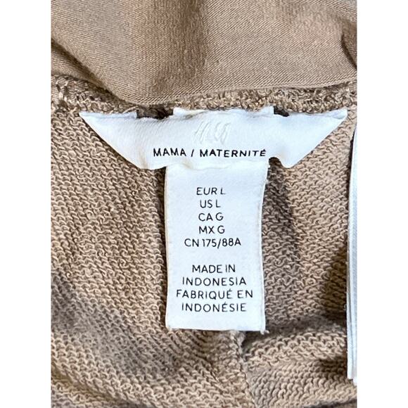 H&M Mama Maternity Shorts Tan Women’s L - Picture 3 of 8